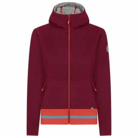 la_sportiva_new_zealand_red_plum_womens_ayona_hoody.jpg La Sportiva New Zealand Red Plum Women's Ayona Hoody - Image 1