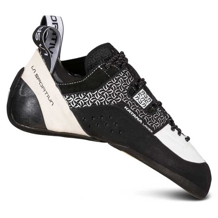 la_sportiva_new_zealand_white_black_katana_lace_womens_climbing_shoe.jpg La Sportiva New Zealand White Black Katana Lace Womens Climbing Shoe - Image 1