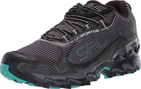 Womens Wildcat 2.0 Gtx Trail Running Shoes La Sportiva New Zealand Carbon Aqua - Image 2