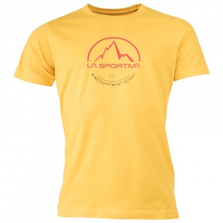 Logo Tee Yellow La Sportiva New Zealand