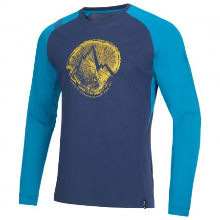 Cross Section Long Sleeve La Sportiva New Zealand Night Blue Crystal