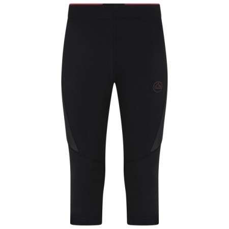 Women's Triumph Tight 3 4 La Sportiva New Zealand Black Red Plum