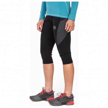 Women's Triumph Tight 3 4 La Sportiva New Zealand Black Red Plum