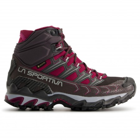 Women's Ultra Raptor Ii Mid Gtx La Sportiva New Zealand Carbon Red Plum