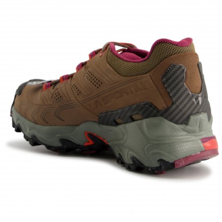 Women's Ultra Raptor Ii Leather Wide Gtx La Sportiva New Zealand Taupe Red Plum