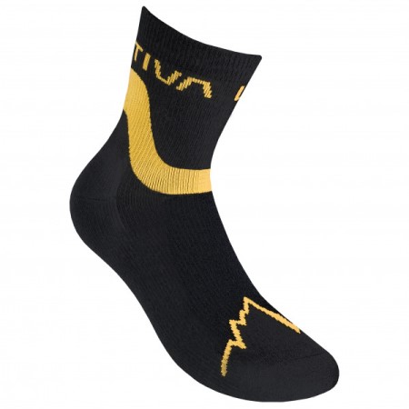 Snowrun Socks La Sportiva New Zealand Black Yellow