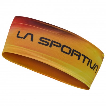 Strike Headband Yellow Black La Sportiva New Zealand