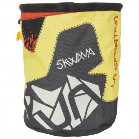 Skwama Chalk Bag La Sportiva New Zealand Yellow Grey Red White
