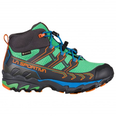 Kid's Ultra Raptor Ii Mid Gtx La Sportiva New Zealand Carbon Flame