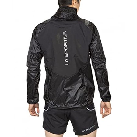 Blizzard Windbreaker Jacket Black La Sportiva New Zealand