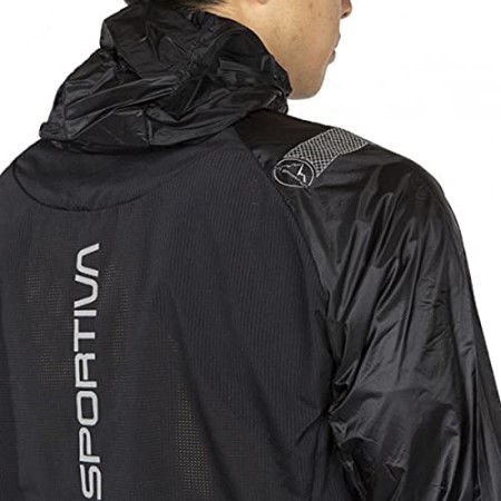 Blizzard Windbreaker Jacket Black La Sportiva New Zealand