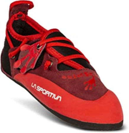 Kids Stickit Rock Climbing Shoe Chili Poppy La Sportiva New Zealand