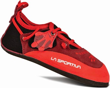 Kids Stickit Rock Climbing Shoe Chili Poppy La Sportiva New Zealand