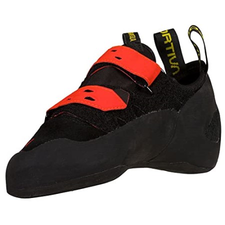 La Sportiva New Zealand Black Poppy Mens Tarantula Rock Climbing Shoes