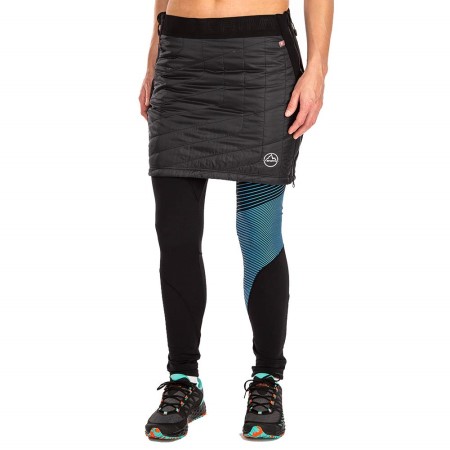 La Sportiva New Zealand Black Womens Warm Up Primaloft Insulated Skirt
