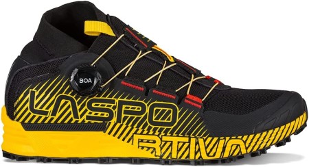 La Sportiva New Zealand Black Yellow Mens Cyklon Trail Running Shoes W Boa Lacing System