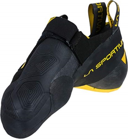 La Sportiva New Zealand Black Yellow Mens Theory Rock Climbing Shoes