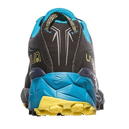 La Sportiva New Zealand Multicoloured Carbon Tropic Blue 000 Men Akyra Trail Running Shoes