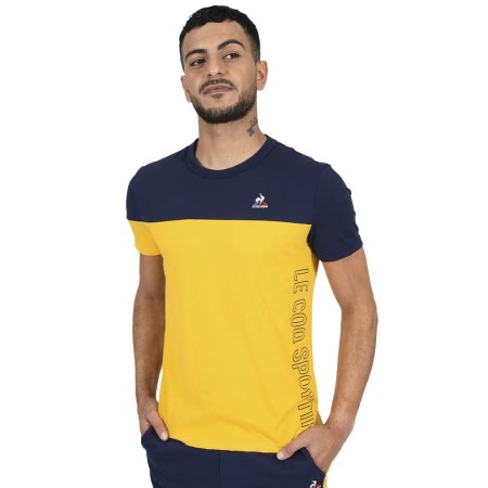 La Sportiva New Zealand Navy Yellow Le Coq Sport-Shirt