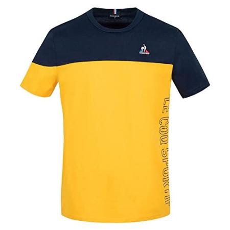 La Sportiva New Zealand Navy Yellow Le Coq Sport-Shirt