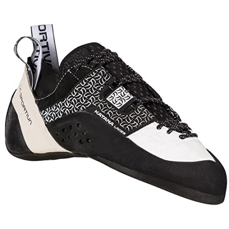 La Sportiva New Zealand White Black Womens Katana Lace Rock Climbing Shoes