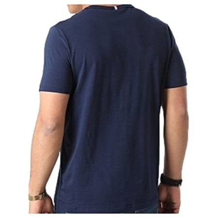 Le Coq Sport-Shirt Navy Yellow La Sportiva New Zealand