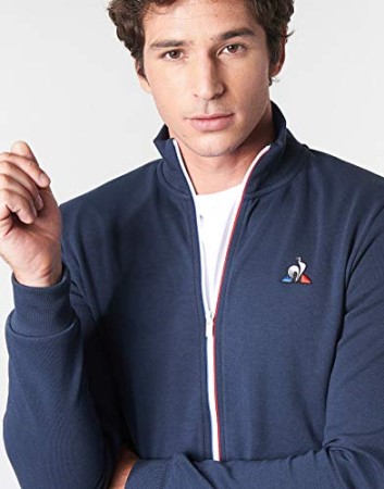 Le Coq Sportif Ess Fz Sweat N2 Blue Marine La Sportiva New Zealand