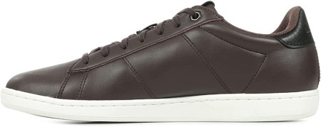Le Coq Sportif Men Tennis Shoes La Sportiva New Zealand Dark Brown Black