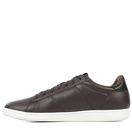 Le Coq Sportif Men Tennis Shoes La Sportiva New Zealand Dark Brown Black
