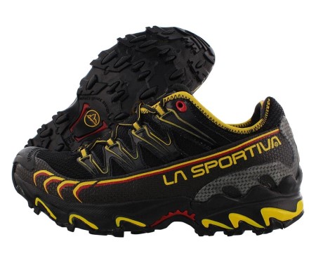 Men Ultra Raptor Trail Running Shoe Black Yellow La Sportiva New Zealand
