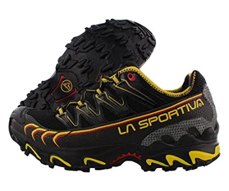 Men Ultra Raptor Trail Running Shoe Black Yellow La Sportiva New Zealand