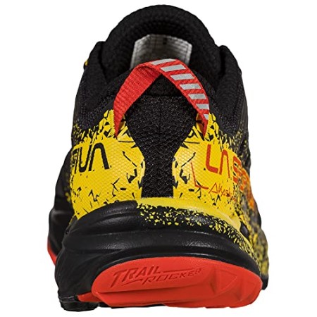 Mens Akasha Ii Trail Running Shoes Black Yellow La Sportiva New Zealand