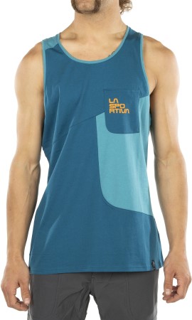 Mens Dude T-Shirt Space Blue Topaz Medium La Sportiva New Zealand