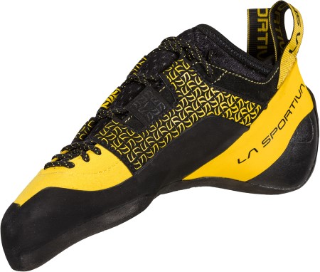 Mens Katana Lace Rock Climbing Shoes Yellow Black La Sportiva New Zealand