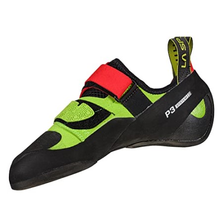 Mens Kubo Rock Climbing Shoes Goji Neon La Sportiva New Zealand