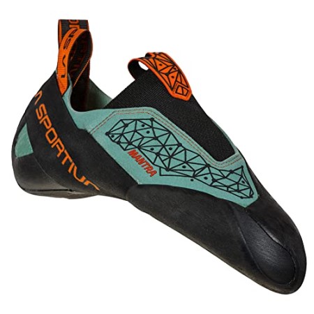 Mens Mantra Rock Climbing Shoes La Sportiva New Zealand Arctic Flame