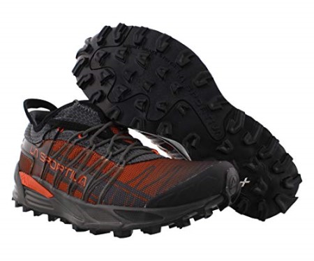 Mens Mutant Trail Running Shoes Carbon Flame La Sportiva New Zealand