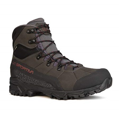 Mens Nucleo High Ii Gtx Hiking Boot Carbon Chili La Sportiva New Zealand