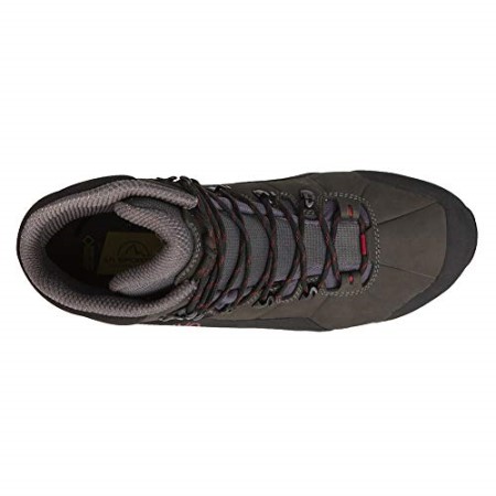Mens Nucleo High Ii Gtx Hiking Boot Carbon Chili La Sportiva New Zealand