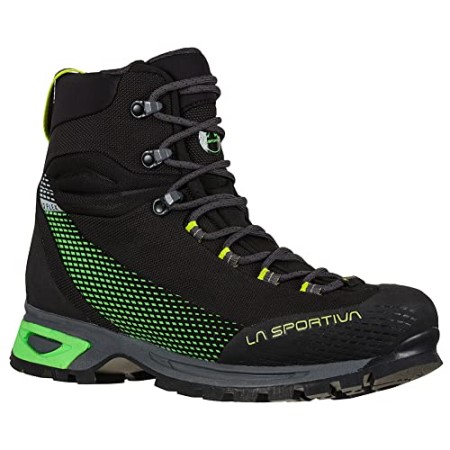 Mens Trango Trk Gtx Hiking Boots Black Flash Green La Sportiva New Zealand