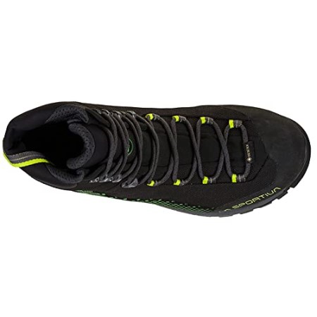 Mens Trango Trk Gtx Hiking Boots Black Flash Green La Sportiva New Zealand