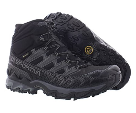 Mens Ultra Raptor Ii Mid Gtx Hiking Shoe Black Clay La Sportiva New Zealand