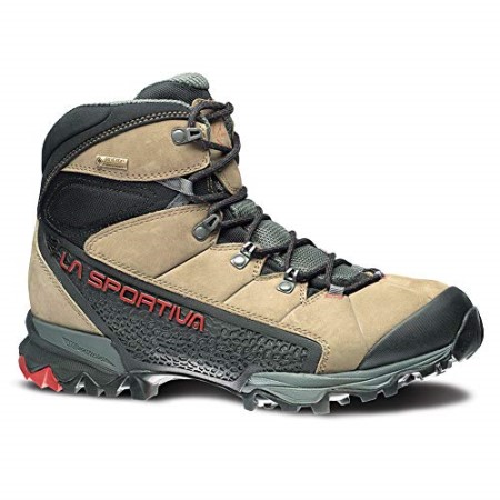 Nucleo High Gtx Hiking Shoe Taupe Brick La Sportiva New Zealand