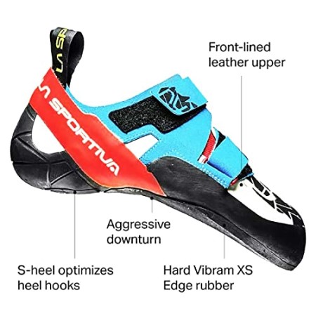 Otaki Climbing Shoe Blue Flame La Sportiva New Zealand Blue Flame