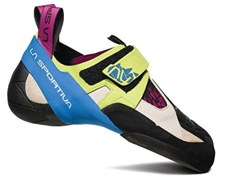 Women Climbing Shoes La Sportiva New Zealand Apple Green Cobalt Blue