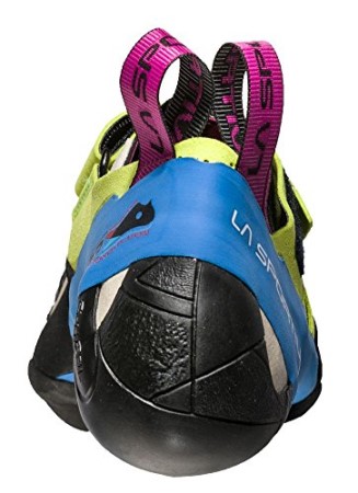 Women Climbing Shoes La Sportiva New Zealand Apple Green Cobalt Blue