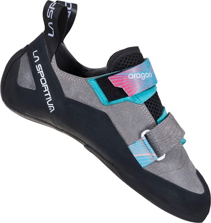 Womens Aragon Rock Climbing Shoes La Sportiva New Zealand Clay Hibiscus