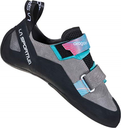 Womens Aragon Rock Climbing Shoes La Sportiva New Zealand Clay Hibiscus