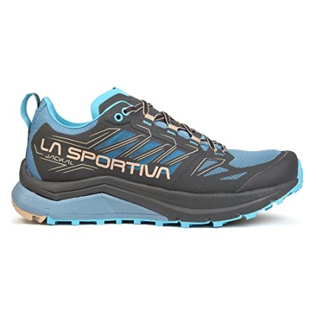 Womens Jackal Trail Running Shoes Carbon Topaz La Sportiva New Zealand