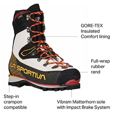 Womens Nepal Cube Gtx Mountaineering Boots La Sportiva New Zealand Ice